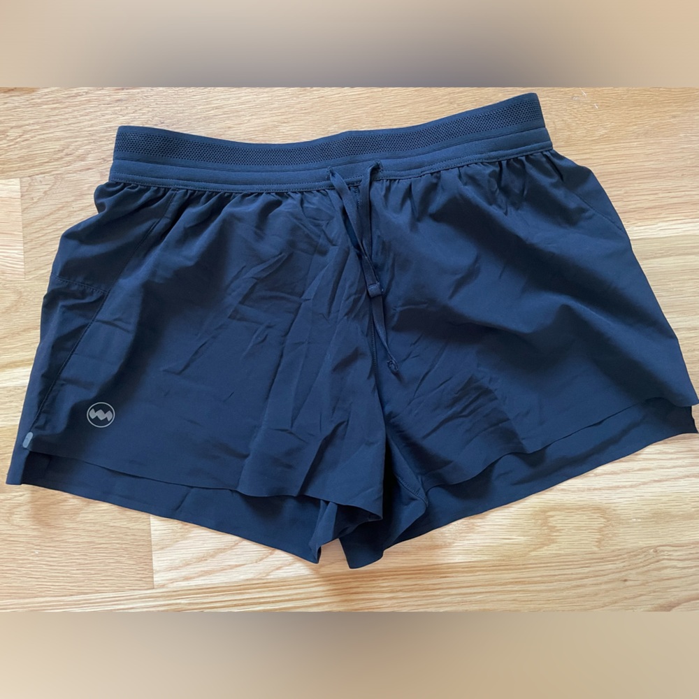 NWOT Janji 3” AFO Running Short, Small, Midnight/Black